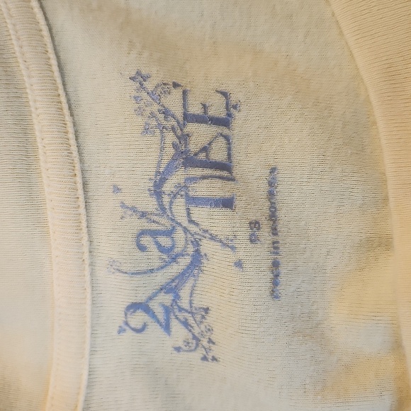 2 A Tee Butterstick Yellow Square Neck Top - Picture 3 of 4